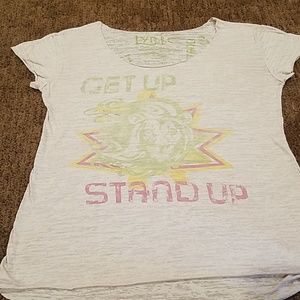 Lyrix Bob Marley graphic tee